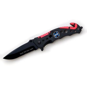 " C S A " Action Assist Rescue Folder 4.5" Closed with Clip